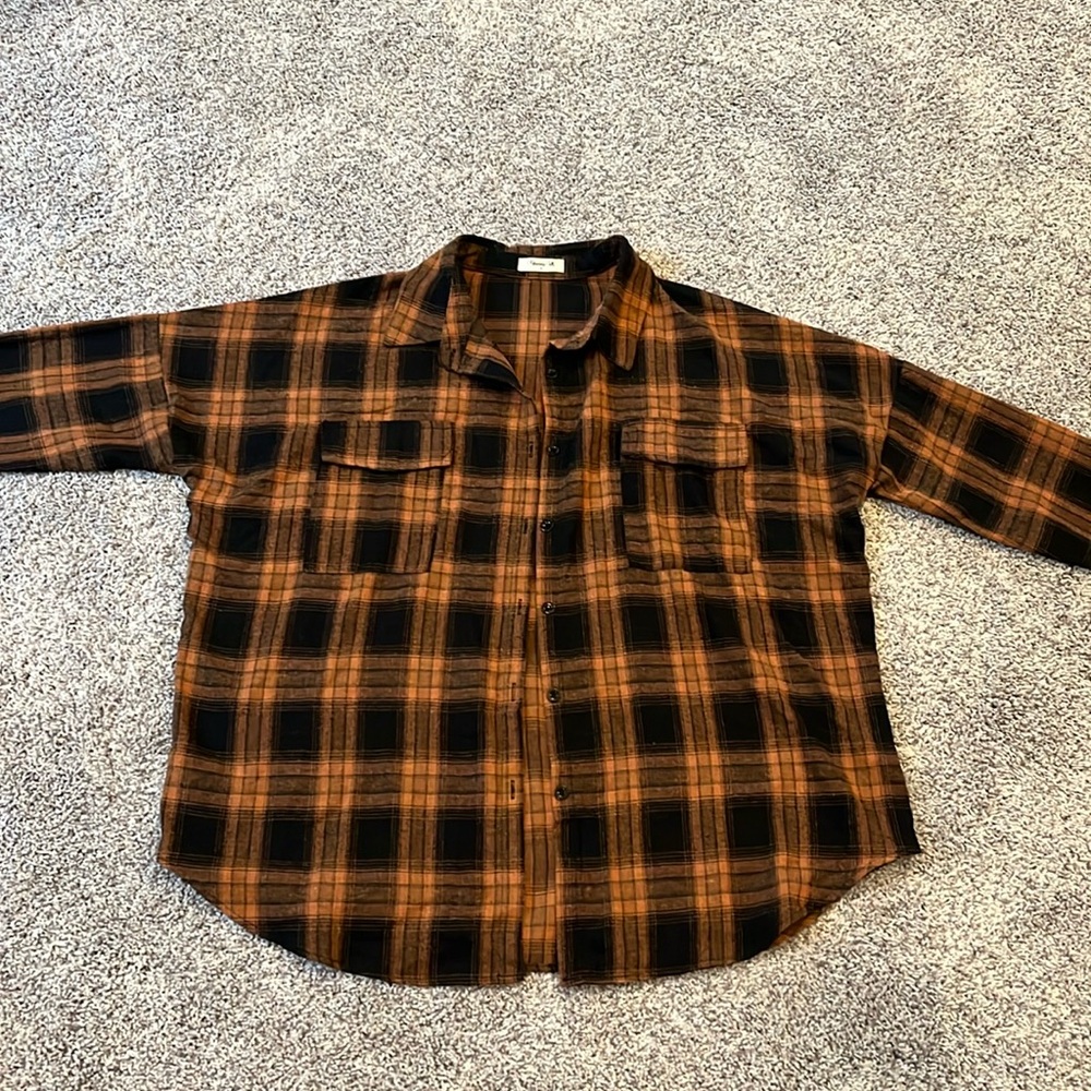 Blooming Jelly medium button up - oversized